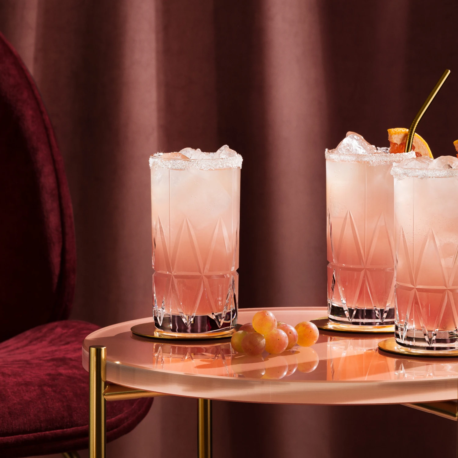 Orrefors Peak Onderzetters Met Houder 4-pack 4 Orrefors Peak Onderzetters Met Houder 4-pack - Afbeelding 2