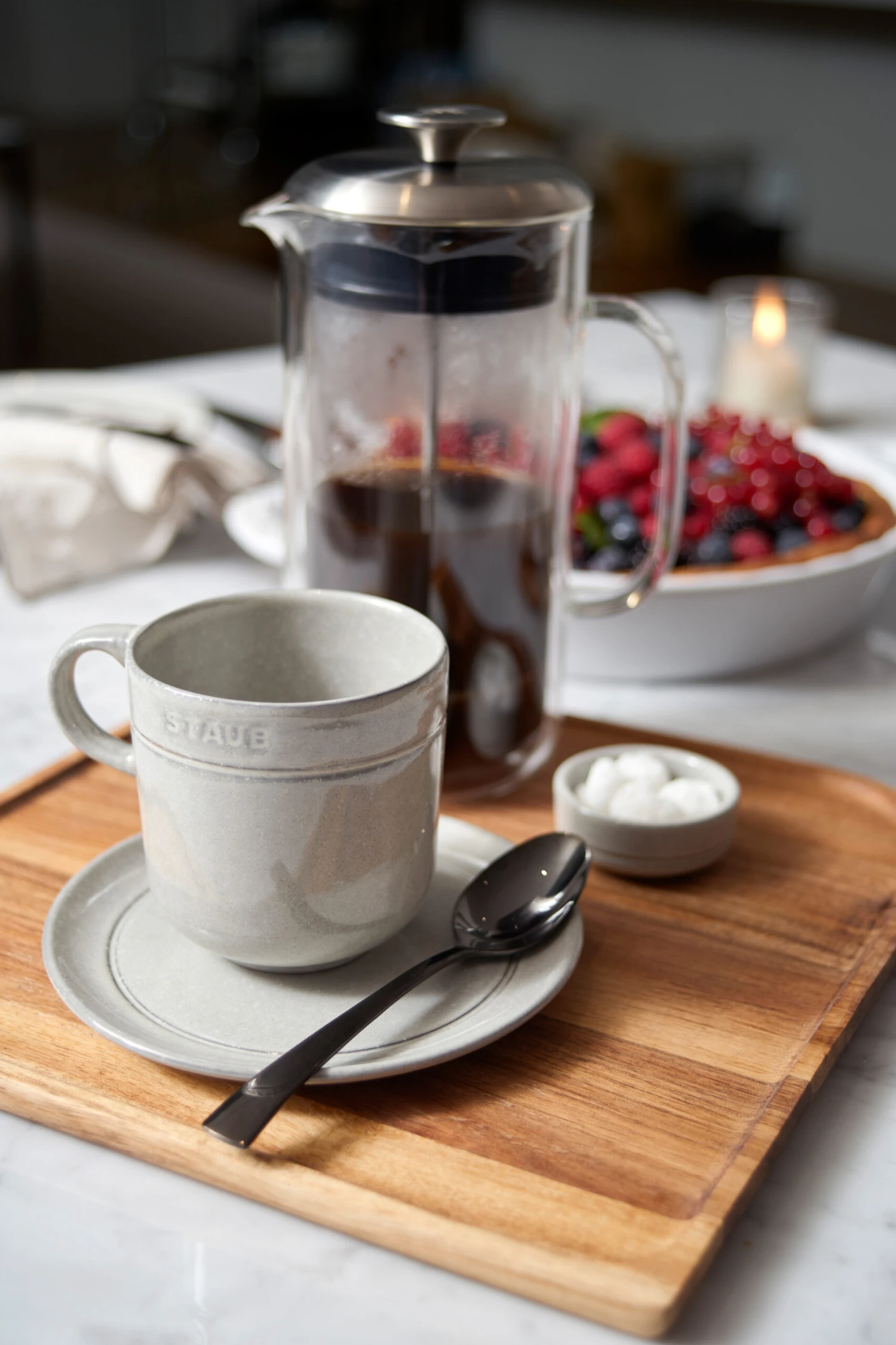 Staub New White Truffle Mok 4 Staub New White Truffle Mok - Afbeelding 2