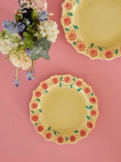 Rice Embossed Flower Bordje Ø20 Cm -Woonwinkel 575259 01 40 EnvironmentImage 4a521719fa