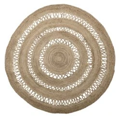 Bloomingville Jute Vloerkleed Rond Ø182 Cm